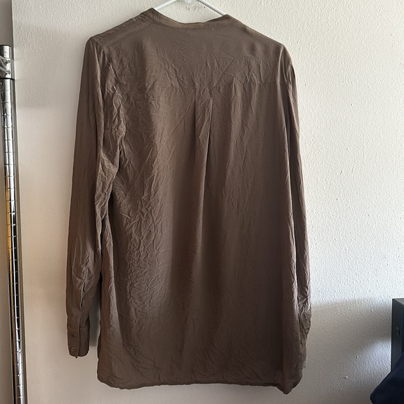 Vince silk long sleeve button up - Picture 6 of 6